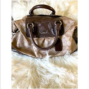Coach hand bag